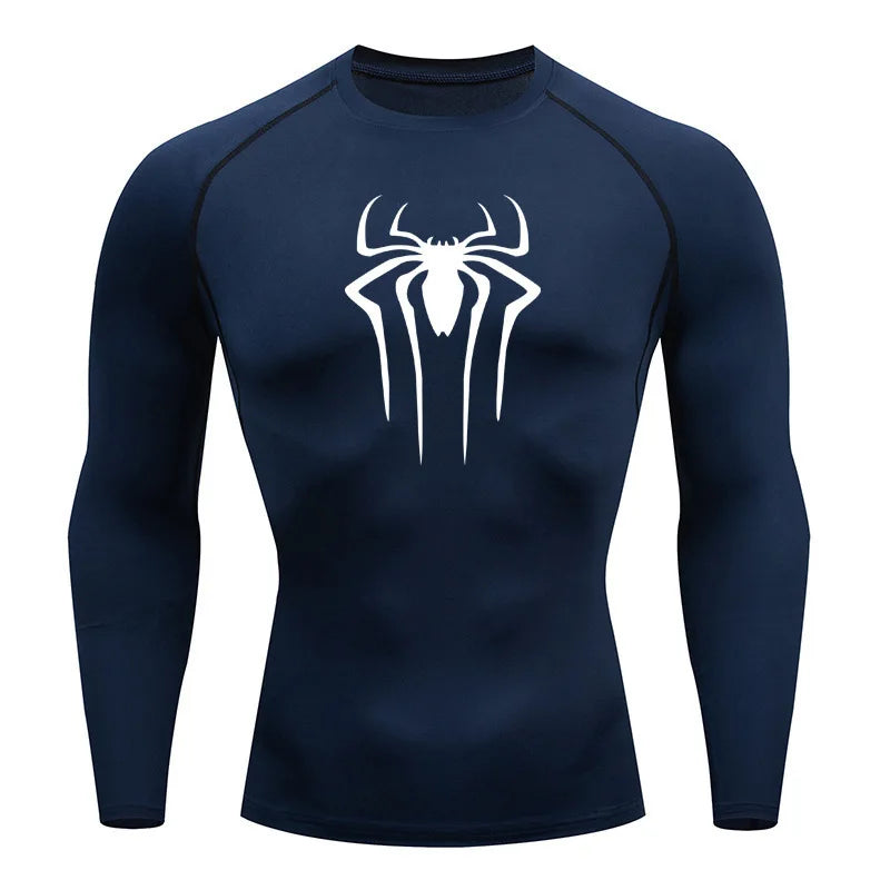 Camiseta Rashguard Masculina Manga Longa Spider