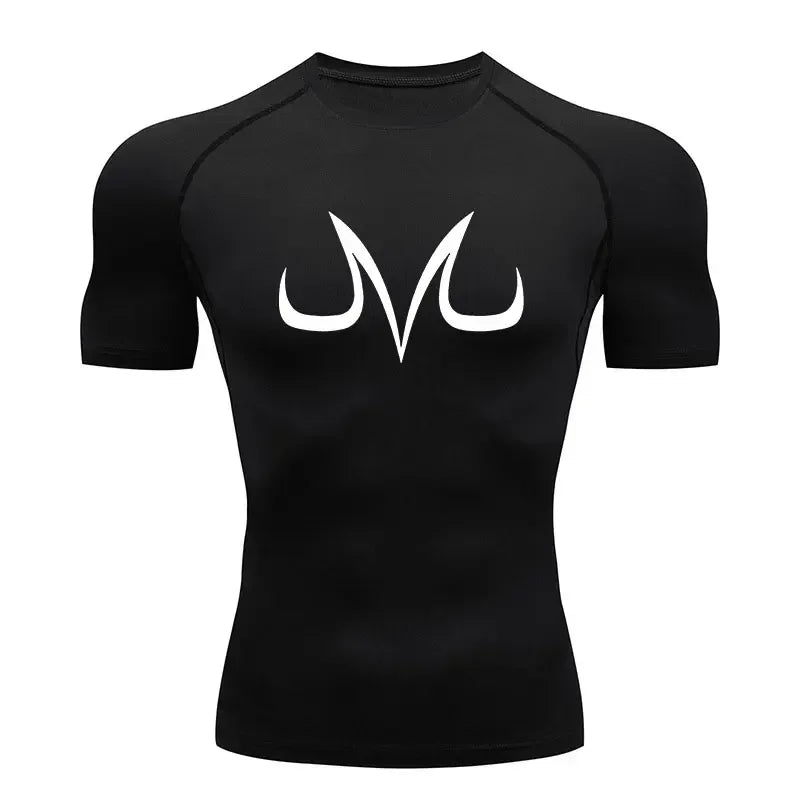 Camiseta Esportiva Masculina De Compressão Fit