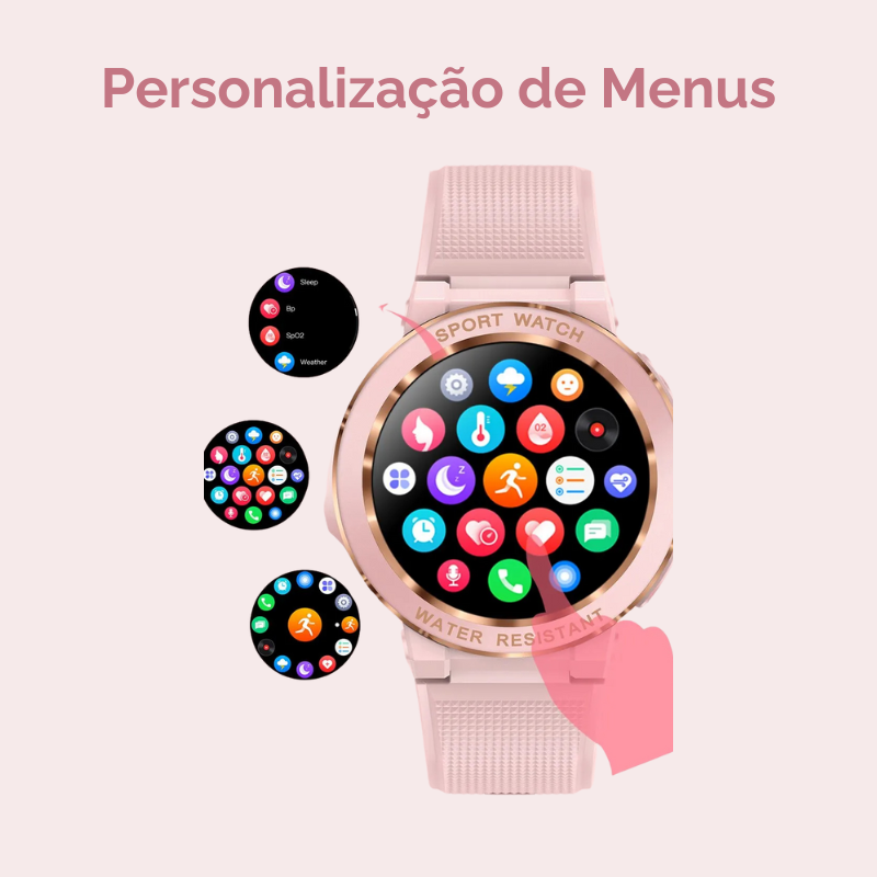 Smartwatch Feminino Sport Inteligente