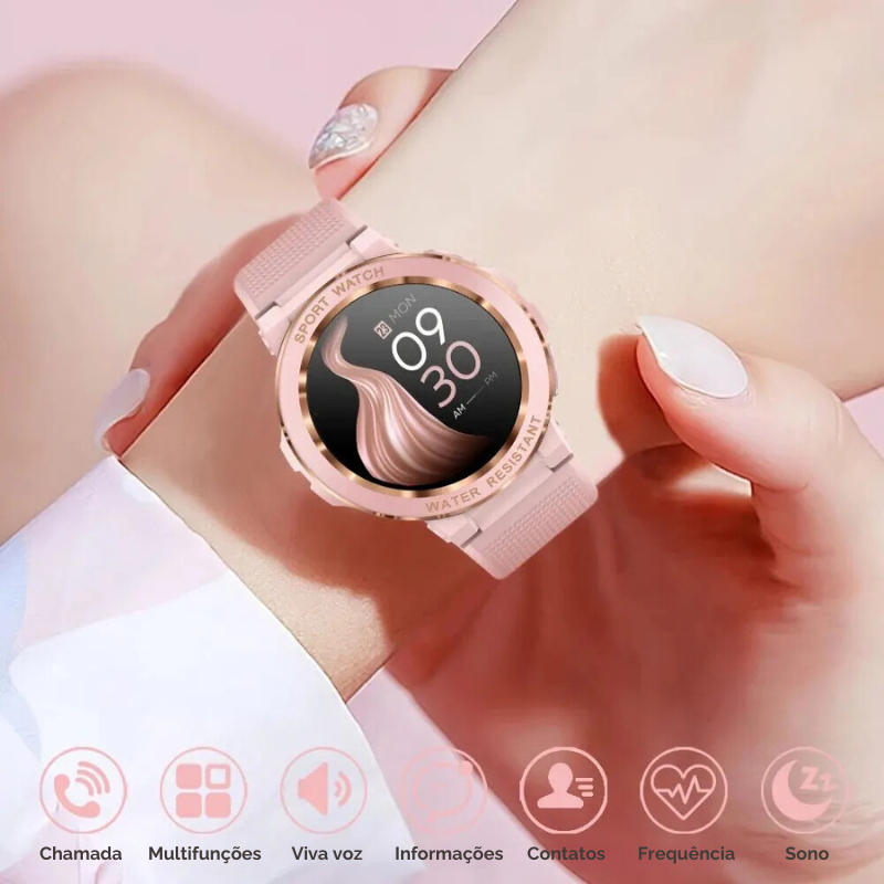 Smartwatch Feminino Sport Inteligente